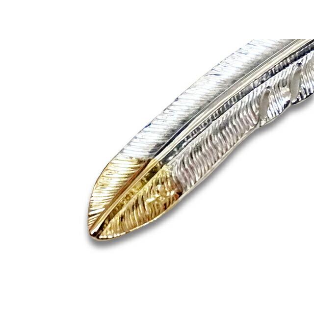 【FIRST ARROW's/ファーストアローズ】「Point K18 Medium Feather”Left”/先金ミディアムフェザー”左向き”」(P-621L)(アクセサリー/ウルフパック)の画像