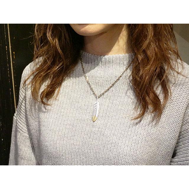 【FIRST ARROW's/ファーストアローズ】「Point K18 Medium Feather”Left”/先金ミディアムフェザー”左向き”」(P-621L)(アクセサリー/ウルフパック)の画像