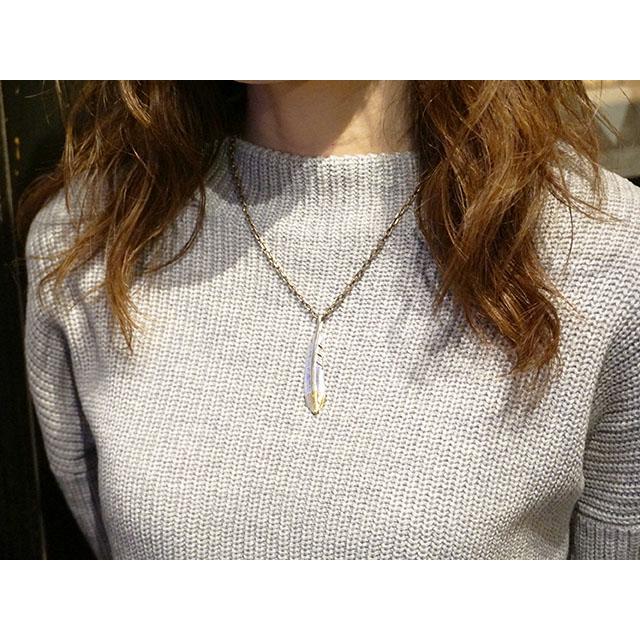 【FIRST ARROW's/ファーストアローズ】「Point K18 Medium Feather”Right”/先金ミディアムフェザー”右向き”」(P-621R)(アクセサリー/ウルフパック)の画像