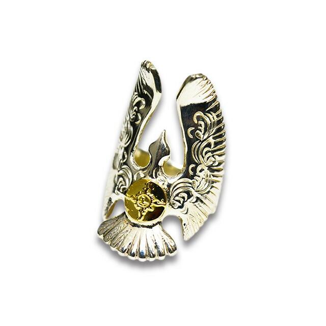 FIRST ARROW's/ファーストアローズ】「Arabesque Carved Eagle Ring
