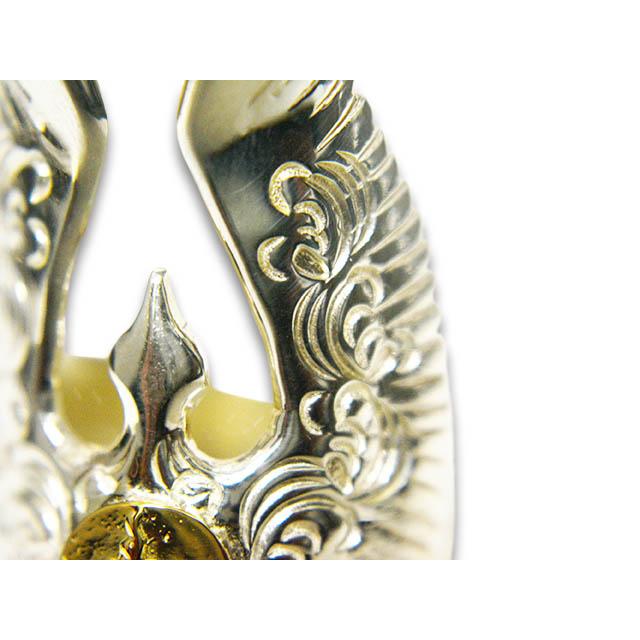 FIRST ARROW's/ファーストアローズ】「Arabesque Carved Eagle Ring