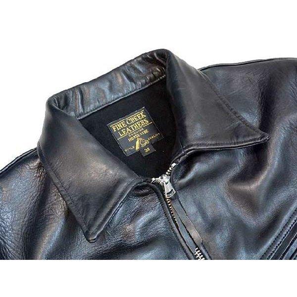 FINE CREEK LEATHERS/ファインクリークレザーズ「Single Riders Jacket