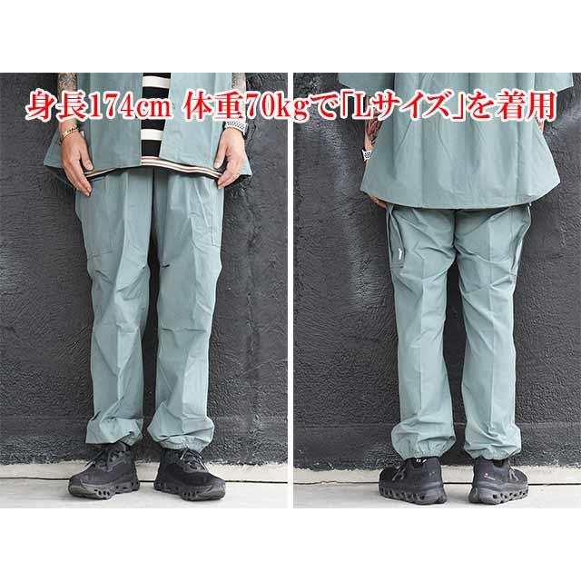 全3色【FLUTTER/フラッター】2024SS「T/C Track Cargo Pants/T/C