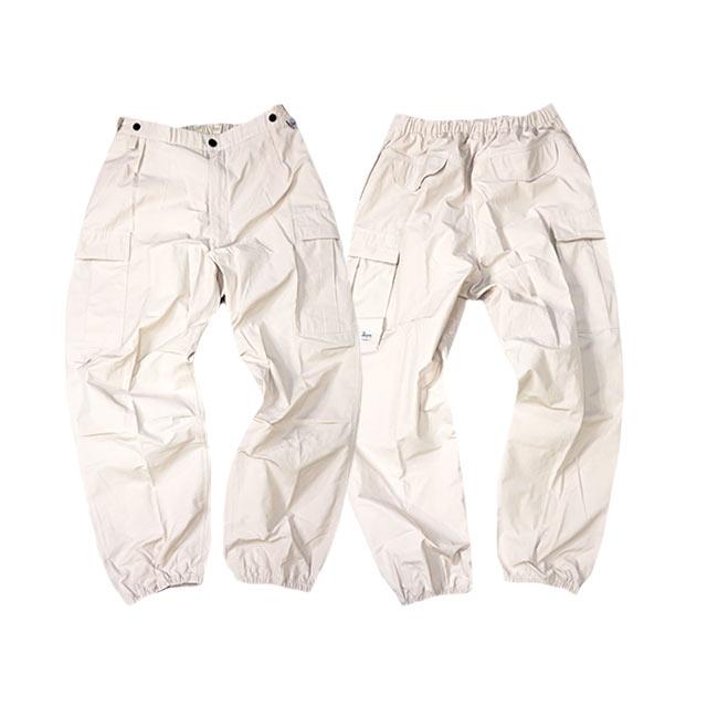 全3色【FLUTTER/フラッター】2024SS「T/C Track Cargo Pants/T/C