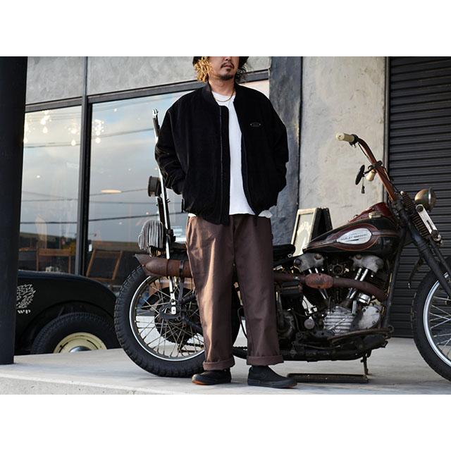 全3色【FLUTTER/フラッター】2025AW「Corduroy Padded Bomber Jacket