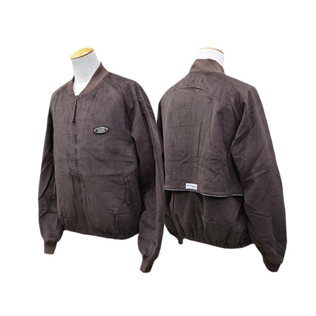 全3色【FLUTTER/フラッター】2025AW「Corduroy Padded Bomber Jacket