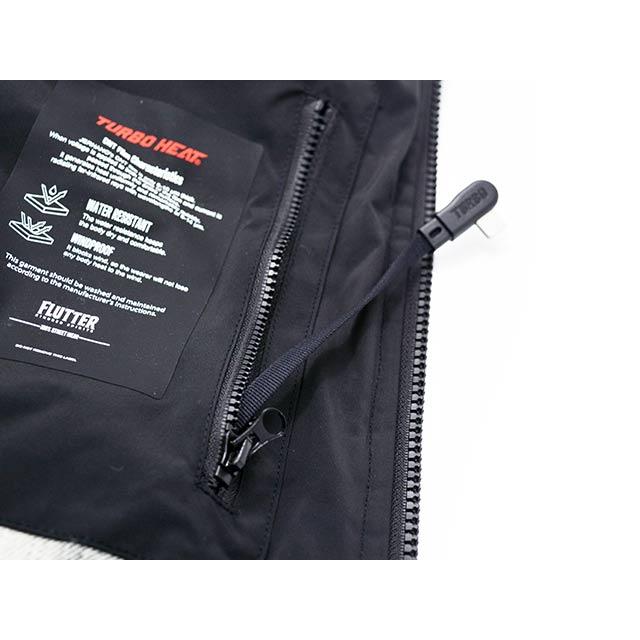 全2色【FLUTTER/フラッター】2025AW「TURBO HEAT Quilting Puff Vest
