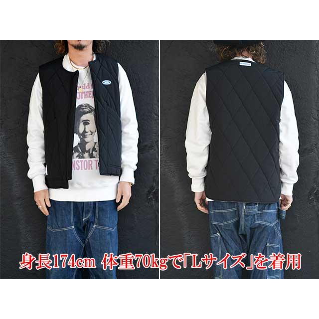 全2色【FLUTTER/フラッター】2025AW「TURBO HEAT Quilting Puff Vest
