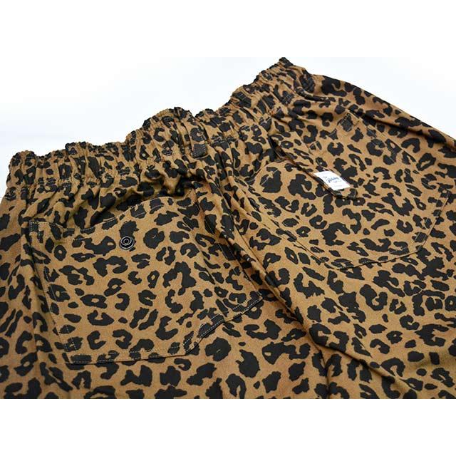 FLUTTER/フラッター】2025AW「Cotton Twill Leopard Easy Pants/ザ