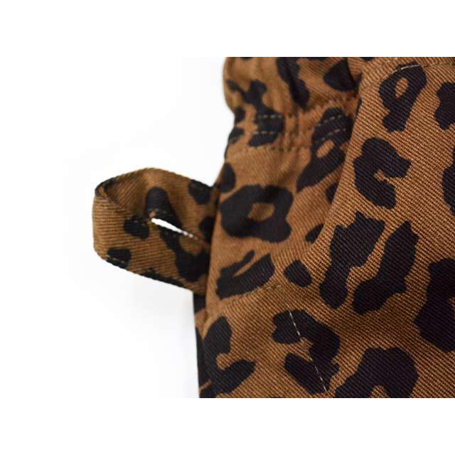 FLUTTER/フラッター】2025AW「Cotton Twill Leopard Easy Pants/ザ