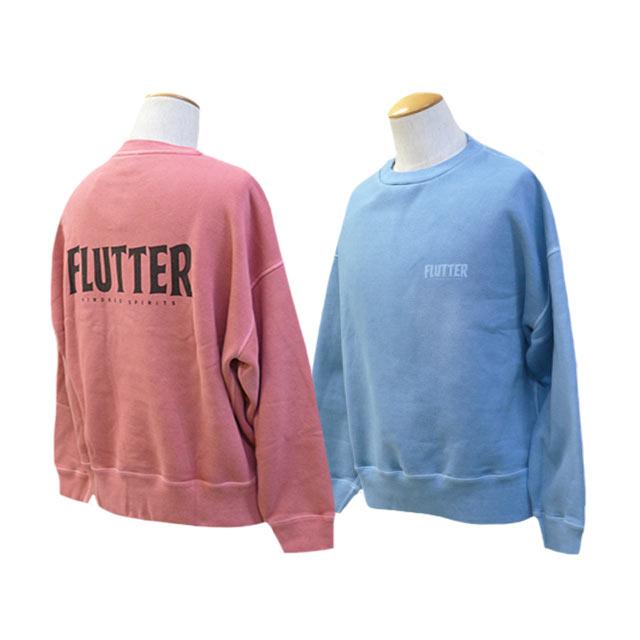 全2色【FLUTTER/フラッター】2025SS「Pigment Dye Big Silhouette 