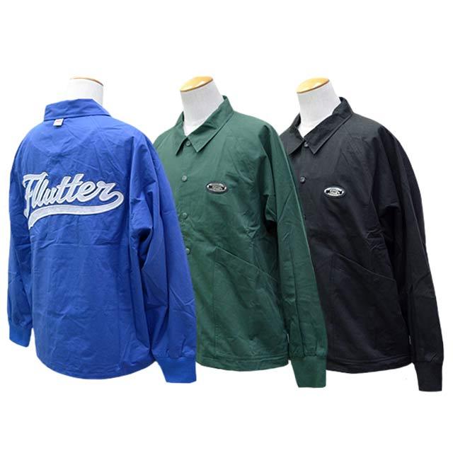 【即完売品】EFFLORESCENCE エフロレッセンス　コーチジャケット M 全3色【FLUTTER/フラッター】2026SS「The Dress Cotton Twill Coach