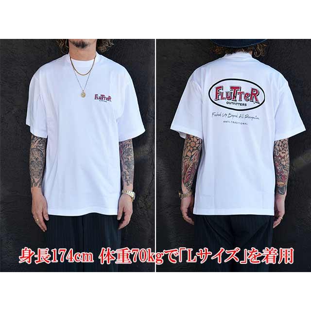 FLUTTER/フラッター】2026SS「7.1oz Oval Logo S/S Tee/7.1ozオーバル