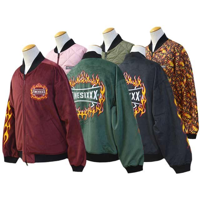 FINESIXXX/ファインシックス】2024AW「Fine Flames Reversible Jacket