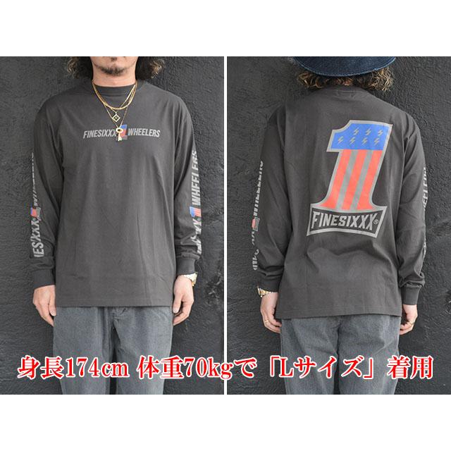 全3色【FINESIXXX/ファインシックス】2025SS「No.1 Graphic L/S Tee/No
