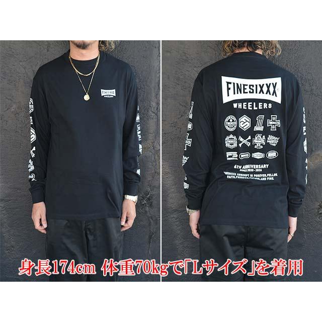 全2色【FINESIXXX/ファインシックス】2026SS「6th Anniversary L/S Tee