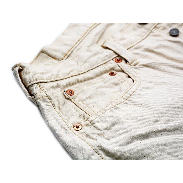 FULLCOUNT/フルカウント】「Wide Straight Denim Pants”Ecru Selvedge