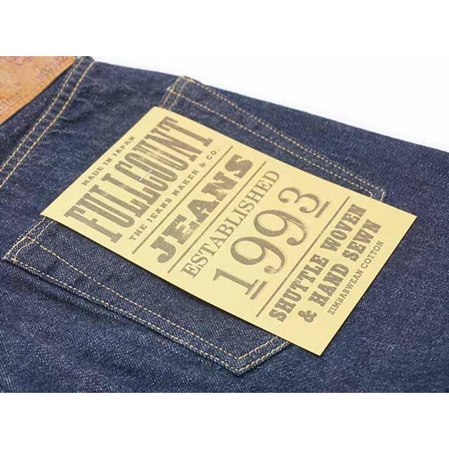 FULLCOUNT/フルカウント】「Wide Straight Denim Pants”Super Smooth