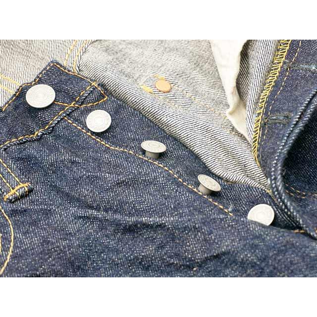 【FULLCOUNT/フルカウント】「Wide Straight Denim Pants/ワイドストレートデニムパンツ」(0105W/13.7oz)(デニム/ジーンズ/インディゴ/アメカジ/ウルフパック)の画像