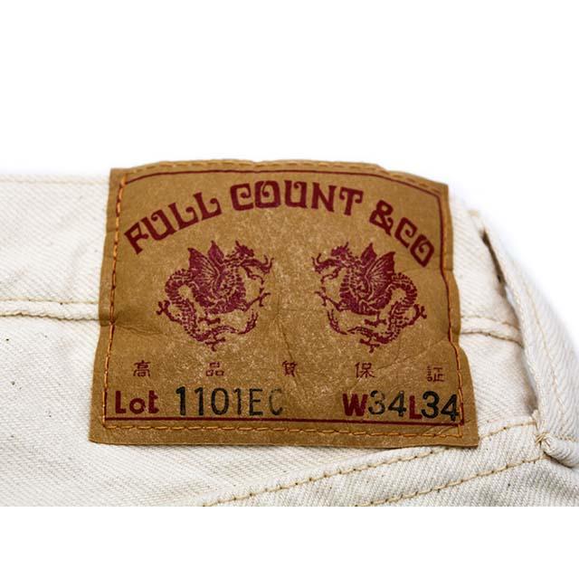 FULLCOUNT/フルカウント】「Straight Denim Pants”Ecru Selvedge