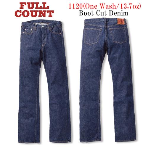 FULLCOUNT/フルカウント】「Boot Cut Denim Pants/ブーツカット FULLCOUNT/フルカウント】「Boot Cut Denim Pants/ブーツカット