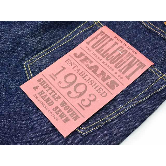 FULLCOUNT/フルカウント】2025AW「Denim Pants”1937 Model”/デニム