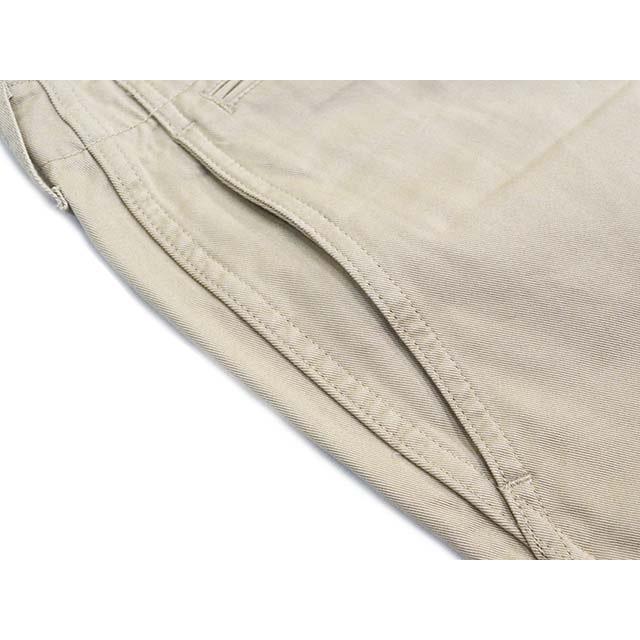 Be Ambition スカル エンボス ホワイトチノパンツ ビーアンビション