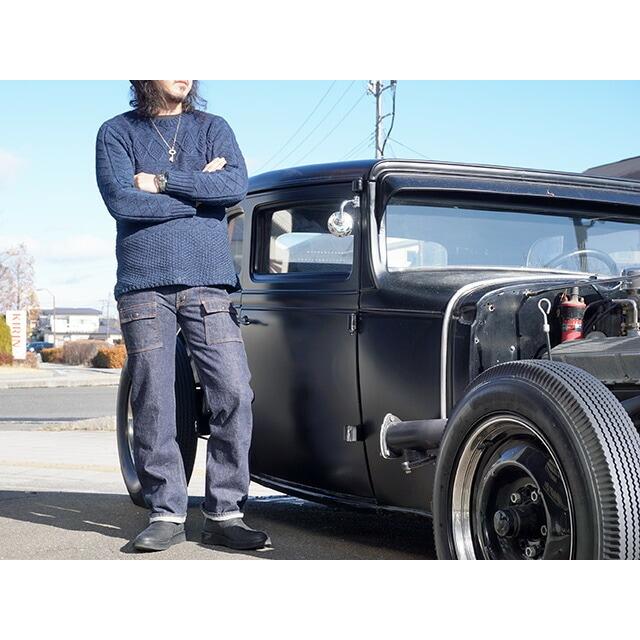 【FULLCOUNT/フルカウント】「Bush Pants/ブッシュパンツ」(1246W/13.7oz)(デニム/ジーンズ/アメカジ/Gパン/ジーンズ/WOLF PACK/ウルフパック)の画像