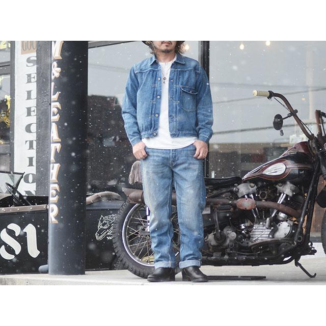 【FULLCOUNT/フルカウント】「Clean Straight Denim”Dartford-SS”/クリーンストレートデニム”ダートフォード-スーパースムース”」(1341-1103SS/11.5oz)の画像
