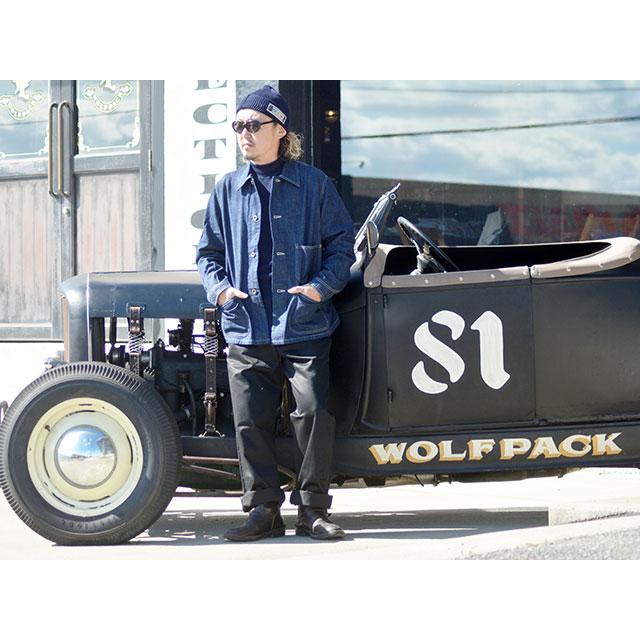 【FULLCOUNT/フルカウント】「Denim Chore Jacket/デニムチョアジャケット」(2015/10.5oz)(デニム/アメカジ/ハーレー/WOLF PACK/ウルフパック)の画像