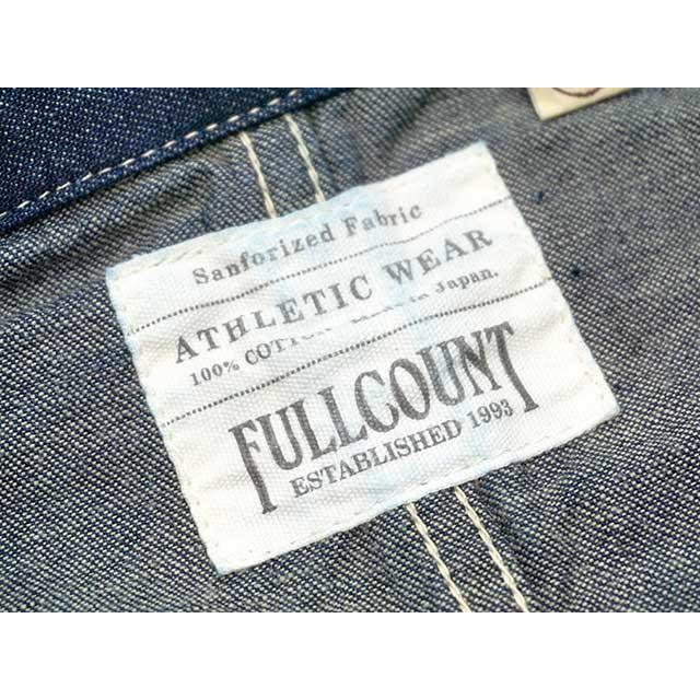【FULLCOUNT/フルカウント】「Denim Chore Jacket/デニムチョアジャケット」(2015/10.5oz)(デニム/アメカジ/ハーレー/WOLF PACK/ウルフパック)の画像