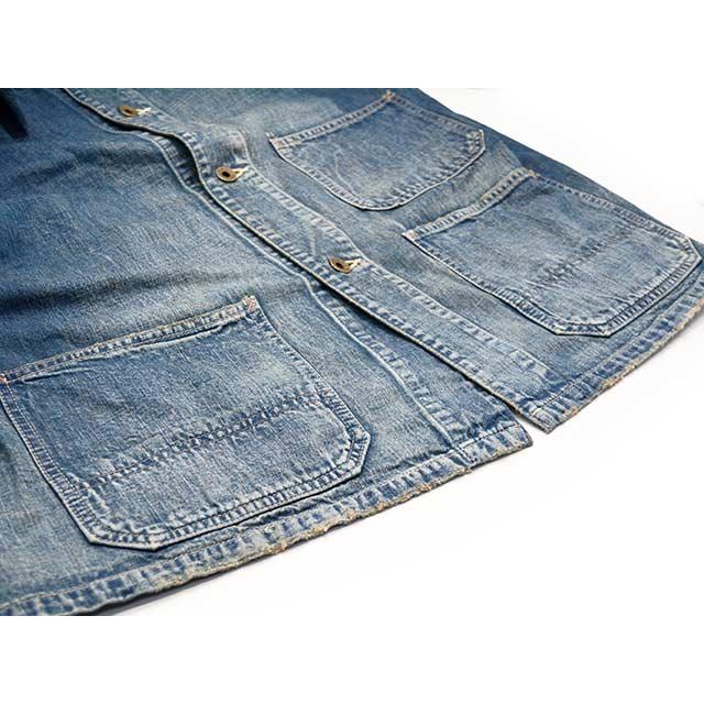 めいたぁ フルカウント 2015HW-11 チョア ジャケット 38 FULLCOUNT/フルカウント】「Denim Chore Jacket”Hand Wash”/デニム