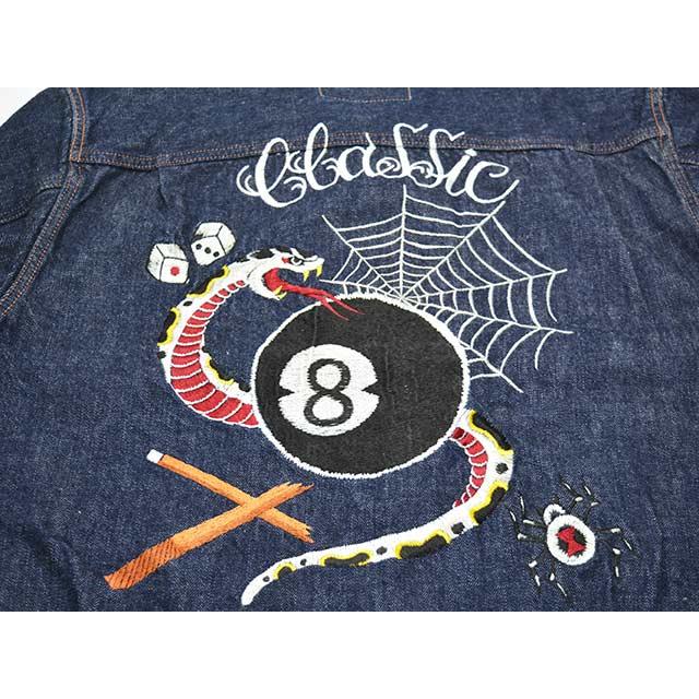 【FULLCOUNT/フルカウント】×【HORIDAI/彫だい】2026SS「Classic Tattoo Embroidery Type2 Denim Jacket/クラシックタトゥーエンブロイダリータイプ2デニム」 |  | 04