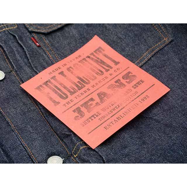 FULLCOUNT/フルカウント】「2nd Model Denim Jacket”Double Flap FULLCOUNT/フルカウント】「2nd Model Denim Jacket”Double Flap