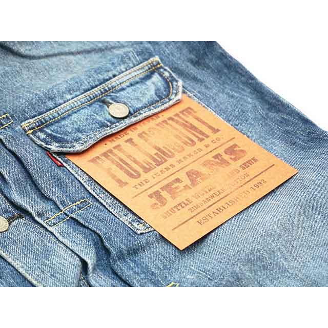 【FULLCOUNT/フルカウント】「1st Denim Jacket”Dartford-SS”/ファーストデニムジャケット”ダートフォード-スーパースムース”」(2978-2107SS/11.5oz)の画像