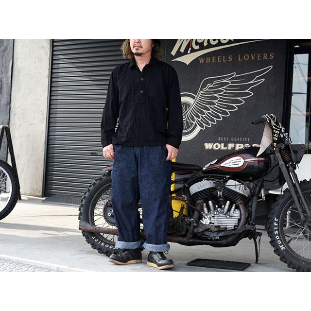 FULLCOUNT/フルカウント】2026SS「US Army Black Denim Pullover Shirt