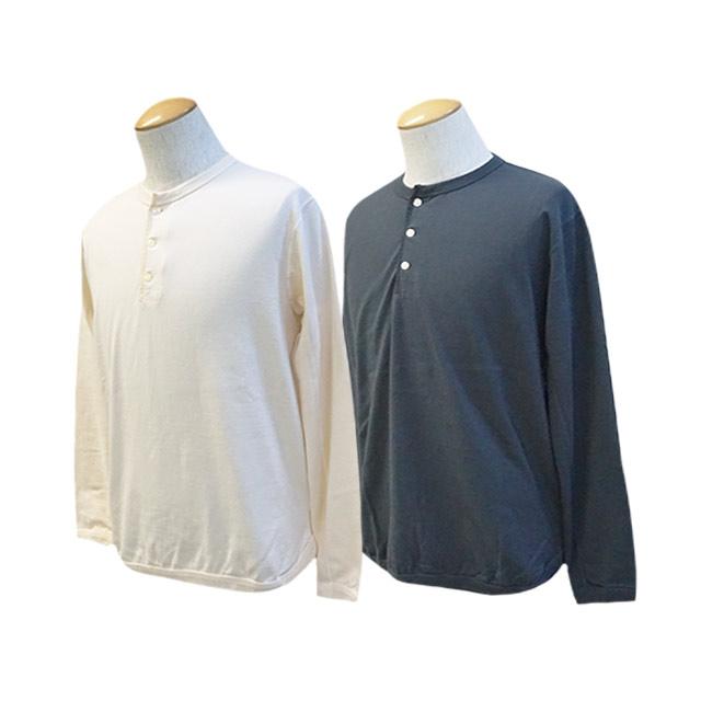 全2色【FULLCOUNT/フルカウント】「Flat Seam Heavy Weight Henry L/S