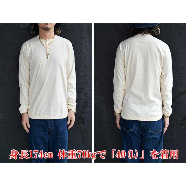 全2色【FULLCOUNT/フルカウント】「Flat Seam Heavy Weight Henry L/S