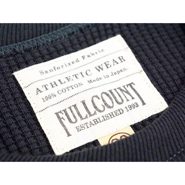 全3色【FULLCOUNT/フルカウント】2022AW「Heavy Weight Waffle L/S Tee