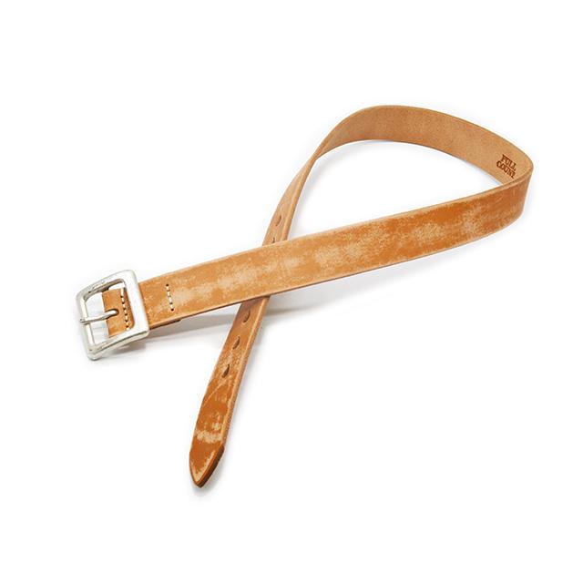 全2色【FULLCOUNT/フルカウント】「Wild Leather Garrison Belt