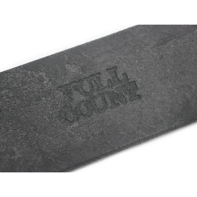 め*げ様 FULL COUNT銀泥メッキ　ワイルドレザー　アメカジ 全2色【FULLCOUNT/フルカウント】「Wild Leather Garrison Belt