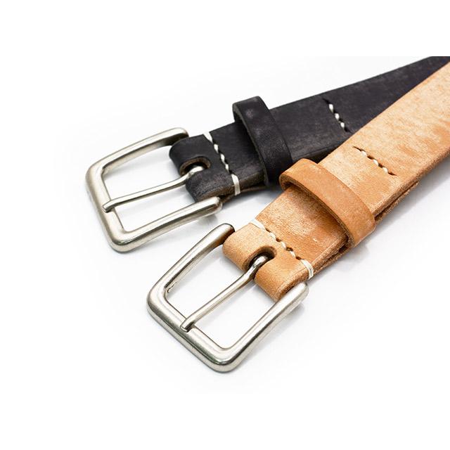 全2色【FULLCOUNT/フルカウント】「Wild Leather Narrow Belt