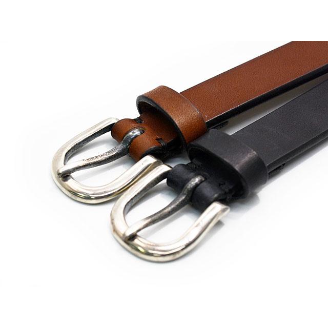 全2色【FULLCOUNT/フルカウント】2026AW「Oiled Leather Narrow Belt