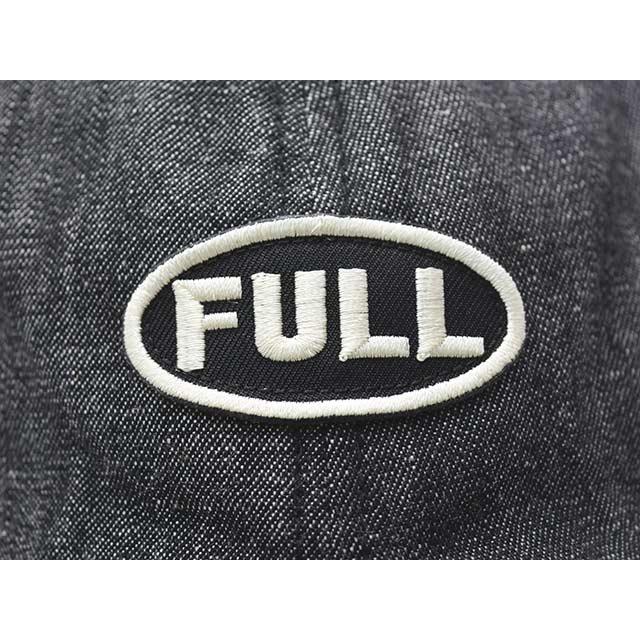 全2色【FULLCOUNT/フルカウント】2026SS「Black FULL Wappen Denim Cap