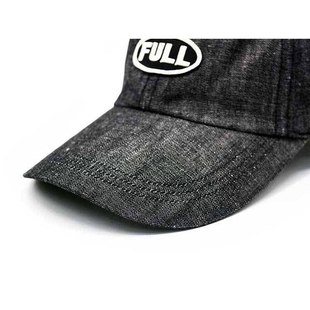 全2色【FULLCOUNT/フルカウント】2026SS「Black FULL Wappen Denim Cap
