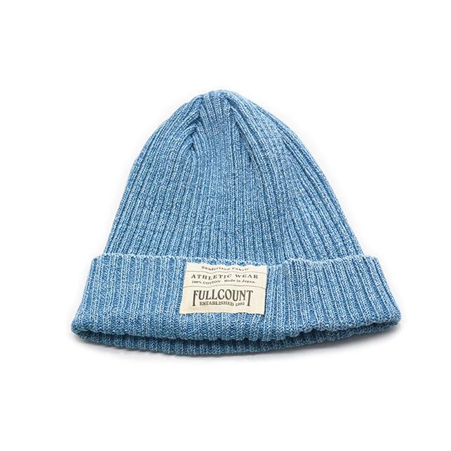 FULLCOUNT/フルカウント】「Indigo Rib Watch Cap/インディゴリブ
