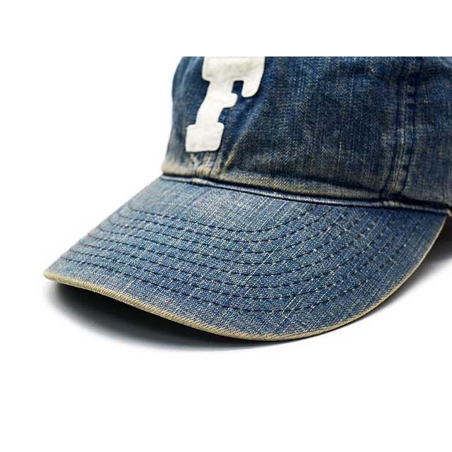 FULLCOUNT/フルカウント】「6 Panel Denim Baseball Cap”Vintage Wash