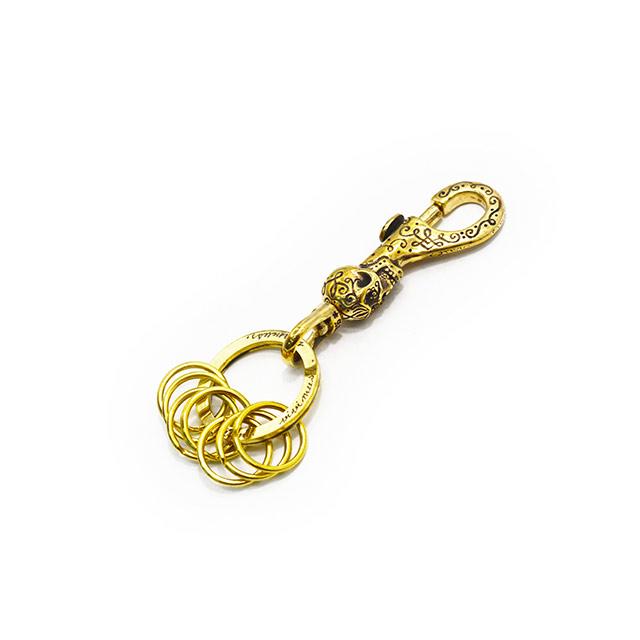 galcia/ガルシア】「Mexican Calavera Brass Key Holder/メキシカン