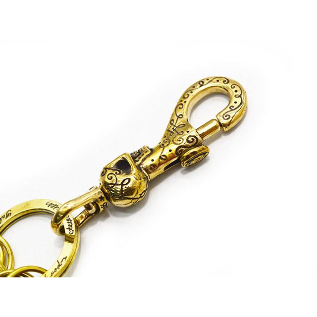 galcia/ガルシア】「Mexican Calavera Brass Key Holder/メキシカン
