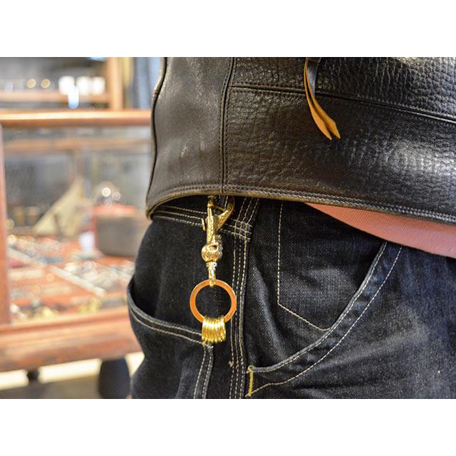 galcia/ガルシア】「Mexican Calavera Brass Key Holder/メキシカン